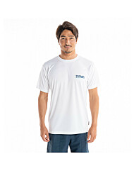 퀵실버 남성 반팔 래쉬가드 티셔츠 (QD21RE179-WHT)