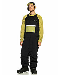 퀵실버 남성 블랙 DRY FLIGHT 스노우 팬츠 (QD51SP006-KVJ)