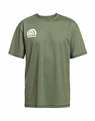퀵실버 남성 카키 레귤러핏 래쉬가드 티셔츠 (QD31RE072-CQY)