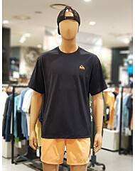 [8월특가상품] 퀵실버 남성 반팔 래쉬가드 티셔츠 (QE21RE170-BLK)