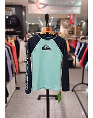 퀵실버키즈 남아 8-16세 긴팔 래쉬가드 (KE21BR187-LET)