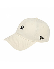 뉴에라 MLB 워시드 미니 로고 뉴욕 양키스 언스트럭쳐 볼캡 와인 코르크 14205769 FLNWEA1H20