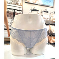 에블린 메르메 로맨티크 투톤 노와이어 헴팬티(크림블루) EBWQFA135H