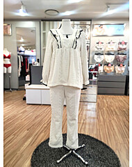 에블린 꽈배기스퀘어넥셋업 2colors EBPPF1V22C