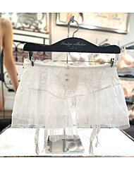 에블린 (D컬렉션) 프렌치화이트 가터 EBFCD4964D