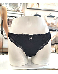 에블린 [D컬렉션] 블랙부두아르_티팬티 EBWEE4T94D