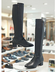 미셸 by 탠디 여성신발 4cm 소가죽 롱부츠 122510