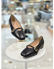 미셸 by 탠디 여성캐쥬얼정장 골드벨트2cm 와일드플렛(단화) 124223MA