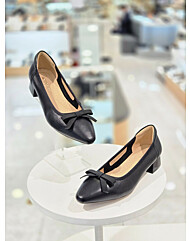 미셸by 탠디 여성신발 3센치 리본플렛 캐쥬얼정장 구두 X24203MA