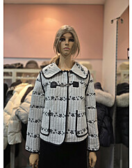 자카드 텍스쳐 패딩 점퍼  ER4JD-102