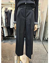 벨트 고리 장식 턱 팬츠 ES1JP-201