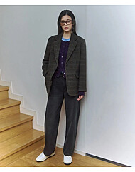 싱글 2버튼 스탠다드 자켓 AR4WJA64