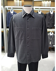 코듀로이 원단 오버핏 아우터형 셔츠 ABE4WC3101 DGR