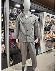 보디가드 체크선염 남성파자마 세트BGMNX802