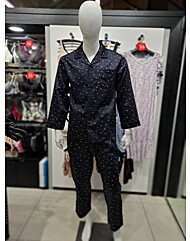 보디가드 네모 나염 면소재  남성파자마세트BGMNZ102