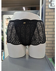 보디가드 에스까다 블랙 맥시 레이스 햄팬티EHWPB305