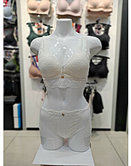 보디가드 에스까다 크림색 노와이어 브라렛팬티세트EHWBB302,EHWPB302