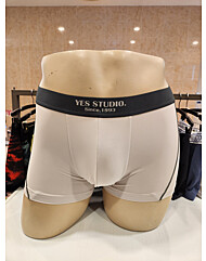 예스 YES 아웃밴드 카키 스티치 절개 포인트 남성 드로즈 YSMDA841IV