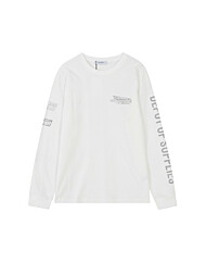 [버커루] 남성) 20수 싱글 루즈핏 아트웍 긴팔 티셔츠 (B241TS010P)