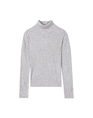 [버커루] 여성) 슬림핏 하이넥 니트 풀오버 (B244KT510P2)