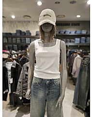 [버커루] CP 골지 로고 슬리브리스 (B252TS524P)