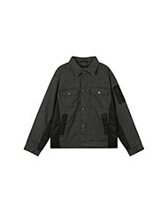 [버커루] 남성) 나일론배색 트러커 패딩 점퍼 (B241JP300P1)