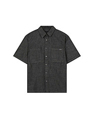 [버커루] 남성) 투포켓 데님 반팔 셔츠 (B252DS110P)