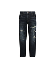 [버커루] 남성) 테이퍼드 슬림 M톤 구제 데님 팬츠 (B255DP164P)