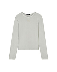 [버커루] 여성) 골지 다잉 라운드 티셔츠 (B255TS510P)