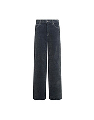 [버커루] 여성) 벨벳데님 와이드 팬츠 (B244DP821P1)