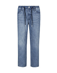 [버커루] 유니) 밴딩배기 M톤 데님팬츠 (B235Z0243P)