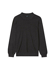 [버커루] 남성) 베이직 모크넥 니트 풀오버 (B244KT350P1)