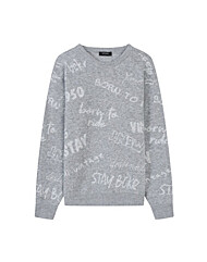 [버커루] 남성) 자가드 니트 풀오버 (B244KT310P1)