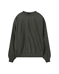 [버커루] 쭈리 빈티지 다잉 맨투맨티셔츠 (B254TS114P)