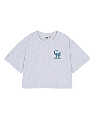CHI 여성 크롭 반팔 티셔츠(N232TS722P) MGR