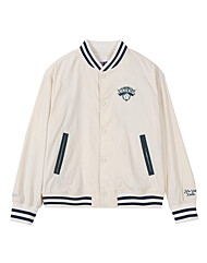 NYK 경량 바시티 점퍼(N252JP110P) . IVORY