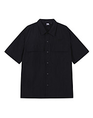 NBA 타슬란 반팔 셔츠 자켓(N252SH123P) . BLACK