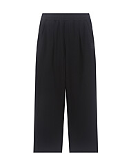 NBA 2WAY 와이드 트레이닝 팬츠(N253TP021P) 블랙