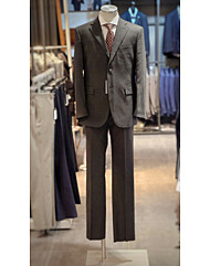 F/W 워모 차콜그레이 솔리드 스판 슈트 LFLJKJ49,TJ49