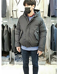 F/W 워모 오버핏 숏 구스다운 패딩 JWLJUJ80