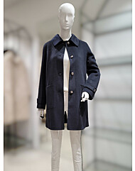 SI단추 포인트 울 하프코트SHHRY2670a