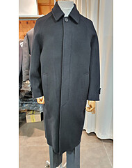 지이크 블랙 핸드메이드 발마칸 코트 PJHAX7010