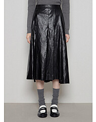 [리스트] 레더 플리츠 스커트(TWWSKO7206O)