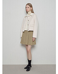 [리스트] 언밸런스 플리츠 미니 스커트(TWWSKO7207O)