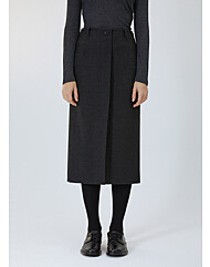 [리스트] 단추 포인트 라인 스커트(TWWSKO8201O)