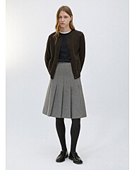 [리스트] 울 혼방 플리츠 미디 스커트(TWWSKO8210O)