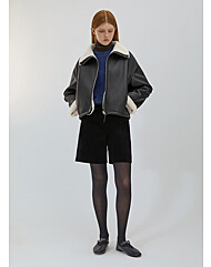 [리스트] 시어링 레더 무스탕 자켓(TWUJKO8202O)