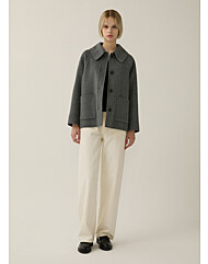 [리스트] 울 와이드 카라 핸드메이드 자켓(TWHJKP8206O)