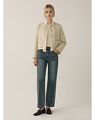 [리스트] 울 라운드넥 핸드메이드 자켓(TWHJKP8208O)