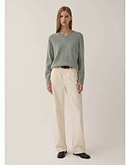 [리스트] 울 브이넥 니트 탑(TSKPOP82110)